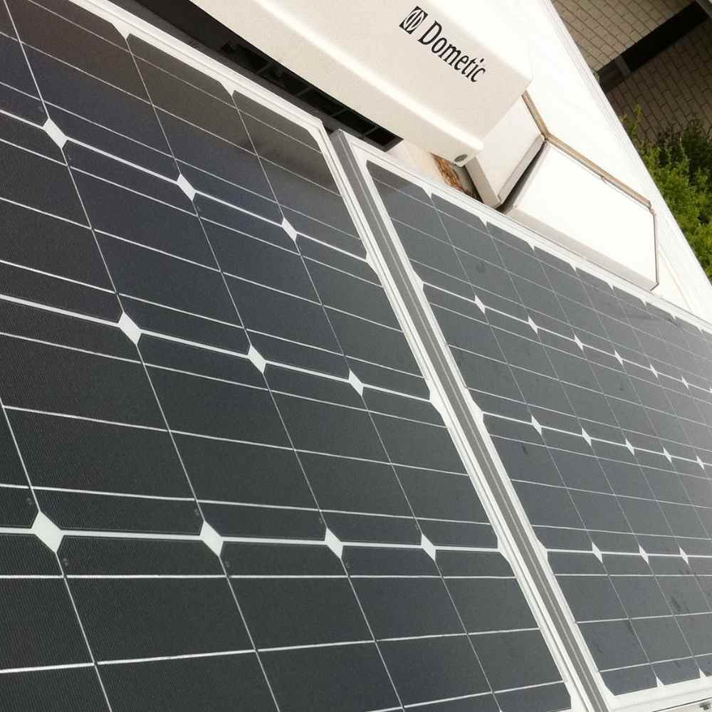 Caravan solar advice